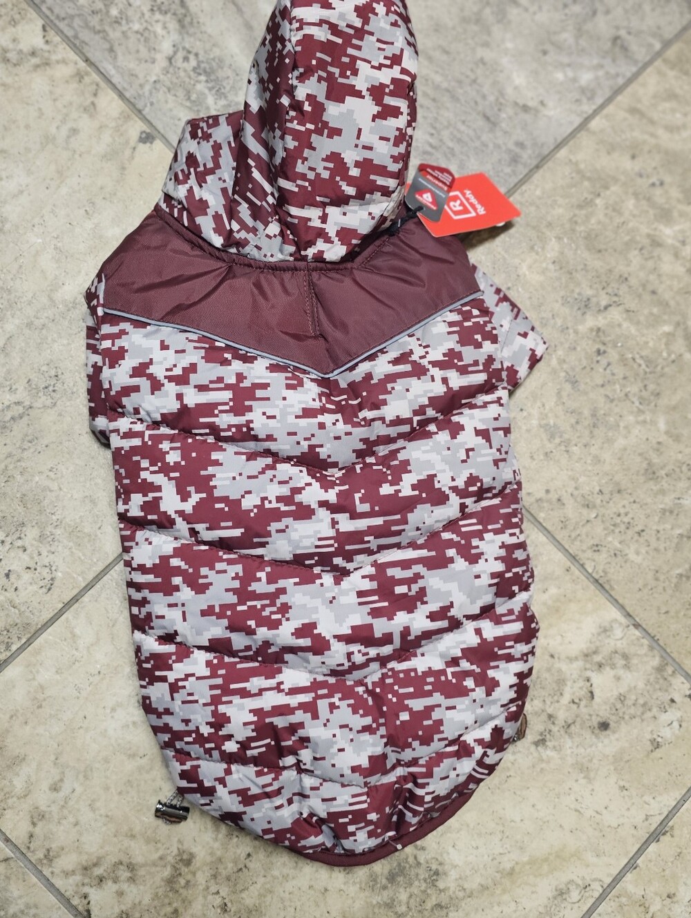 Reddy Puffer Dog Jacket - Large